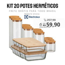 Apenas Hoje 20 Potes Herméticos - [Compre 5 Leve 20 - ÚLTIMO DIA] [FRETE GRÁTIS + 69% OFF]